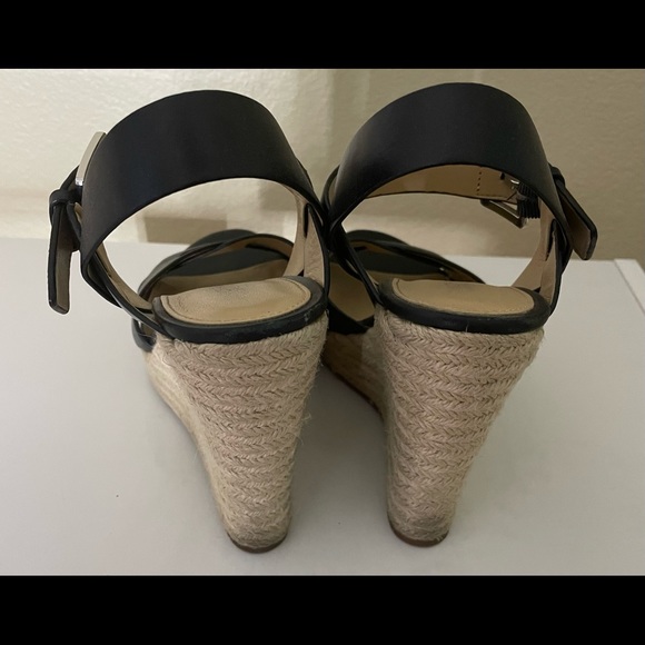 Marc Jacob’s espandrille wedge heals. Black. 7 medium - Picture 3 of 4